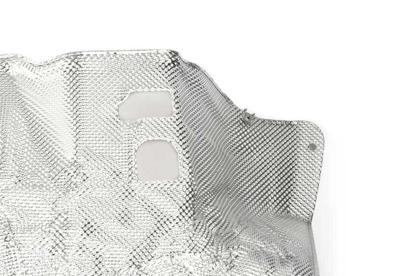 Aislamiento térmico para silenciador trasero OEM 51487244114 para BMW E70, E71. Original BMW.