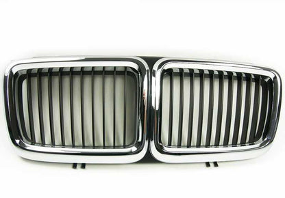Rejilla decorativa central OEM 51131964863 para BMW E32. Original BMW.
