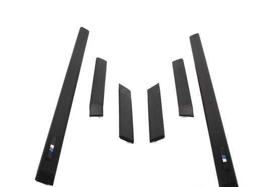 Juego de reequipamiento listones parachoques M delantero OEM 82119403140 para BMW Serie 3 E36. Original BMW.
