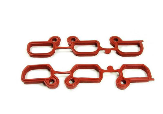 Juego juntas colector admisión OEM 11611436631 para BMW E36, E46, E39, E60, E61, E38, E65, E66, E83, E53, Z3, E85. Compatible con motores M52 y M54. Original BMW.