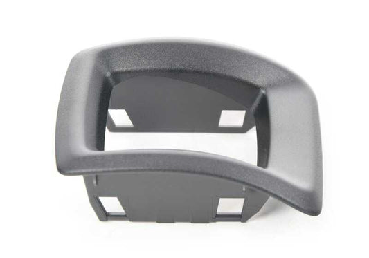 Embells centraux pour ajustement des sièges OEM 52207291384 pour BMW F20, F21, F22, F87, F30, F31, F34, F35, F32, F36. Couleur noire BMW originale.