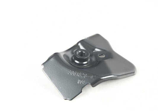 Soporte delantero derecho OEM 41008063222 para BMW F82 M4, M4 CS, M4 GTS. Compatible con modelos fabricados entre 2014 y 2020. Original BMW.