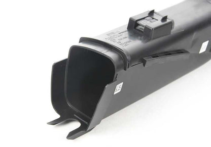 Intake duct for BMW G42 2 Series, G20, G20N, G21, G21N, G28, G28N 3 Series, G22, G22N, G23, G23N, G26, G26N 4 Series (OEM 13718635103). Original BMW