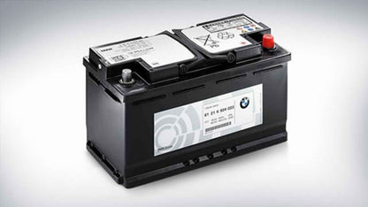 Batería AGM OEM 61217604808 para BMW G20, G30, F10, X5, X6... y más. Original BMW.