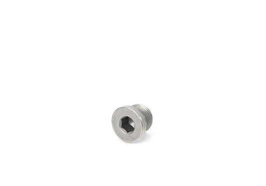 Closing screw for BMW 1 Series F40, 2 Series F44, F45, F45N, F46, F46N, U06, X1 F48, F48N, F49, F49N, U11, U12, X2 F39 and MINI F54, F54N, F60, F60N (OEM 27108627024). Original BMW.