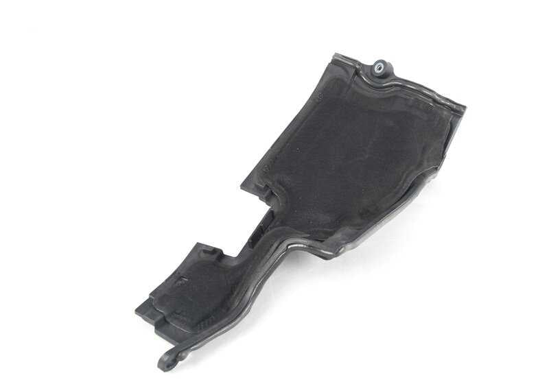 Aislante acústico delantero derecho OEM 51717188415 para BMW Serie 7 F01, F01N, F02, F02N. Original BMW.