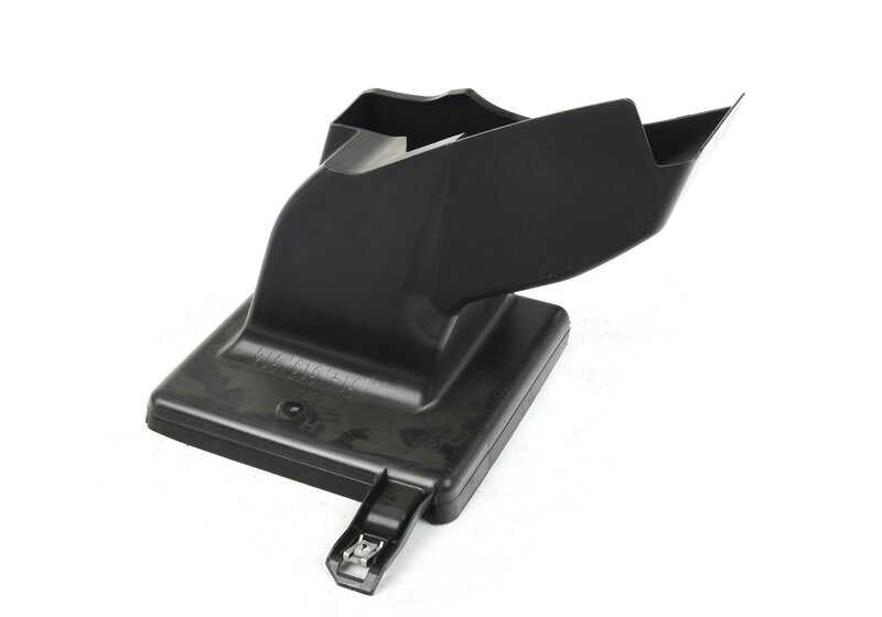 Conducto de aire para radiador lateral izquierdo OEM 51747359811 para BMW G14, G15, G16. Original BMW.