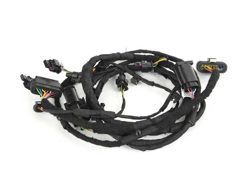 Cableado delantero para parachoques OEM 61129438230 para BMW G20, G21, G28. Pieza original BMW.