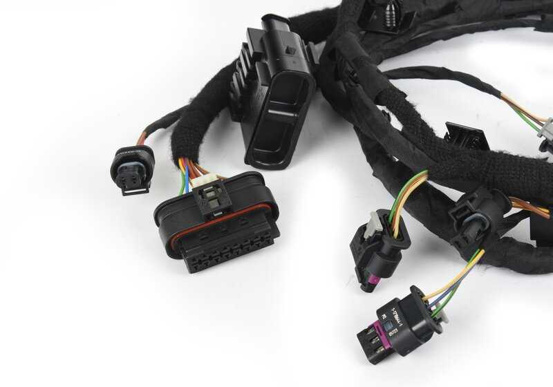 Cableado delantero para parachoques OEM 61129438230 para BMW G20, G21, G28. Pieza original BMW.
