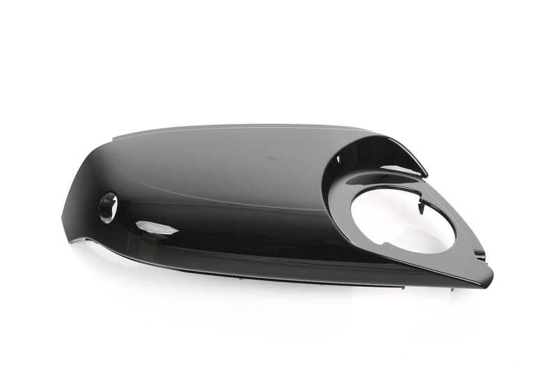 Carcasa inferior izquierda retrovisor exterior Shadow-Line OEM 51165A1C7E3 para BMW F90, F90N, G30, G30N, G31, G31N, G38, G38N, G32, G32N, G11, G11N, G12, G12N, F91, F92, F93, G14, G15, G16. Original BMW.