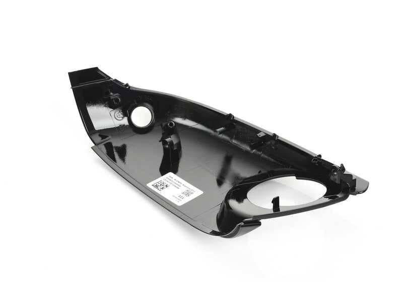 Carcasa inferior izquierda retrovisor exterior Shadow-Line OEM 51165A1C7E3 para BMW F90, F90N, G30, G30N, G31, G31N, G38, G38N, G32, G32N, G11, G11N, G12, G12N, F91, F92, F93, G14, G15, G16. Original BMW.