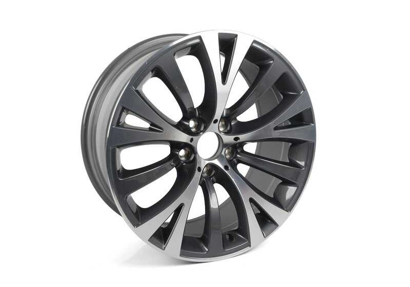 Llantas de aleación 19" Y-Spoke 315 spacegrau OEM 36116788703 para BMW F07, F07N, F01, F01N, F02, F02N, F04. Original BMW.