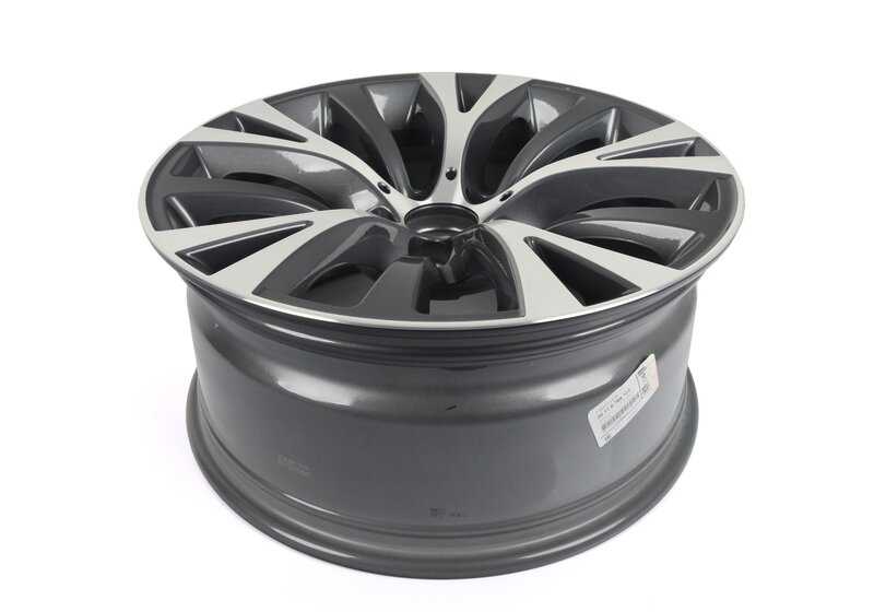 Llantas de aleación 19" Y-Spoke 315 spacegrau OEM 36116788703 para BMW F07, F07N, F01, F01N, F02, F02N, F04. Original BMW.