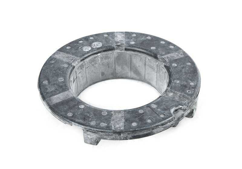 Base de ressort inférieure pour BMW 5 F10 Series, F18, F90, G30, G38, série 6 F06, F12, F13, série 8 G14, G15, G16, I20, X3 F25, F97, G01, G08, X4 F26, F98, G02 , X5 G05, G18, X6 G06, XM G09 (OEM 33536866784). BMW d'origine