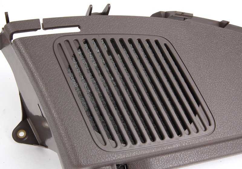 Pieza lateral derecha color SANDGRAU OEM 51438189202 para BMW Serie 3 E36 (06/1993 - 08/2000). Original BMW.