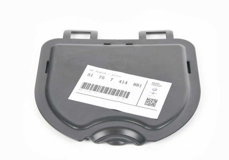 Tapa de servicio OEM 51757414881 para BMW F40, F44. Original BMW.