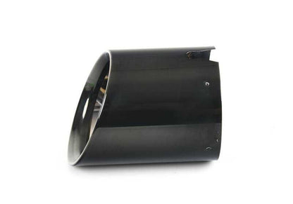 Embellecedor de salida de escape negro cromo OEM 18308096126 para BMW G87, G80, G81, G82, G83, G90, G99. Original BMW.