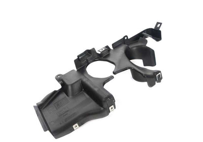 Tapa derecha protección dirección OEM 51717203992 para BMW E60, E60N, E61, E61N. Pieza original BMW.