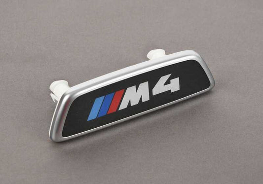 Emblema iluminado OEM 52108745044 para BMW G87, G82, G83. Compatible con M2, M4, M4 CSL y M4 Competition. Original BMW.