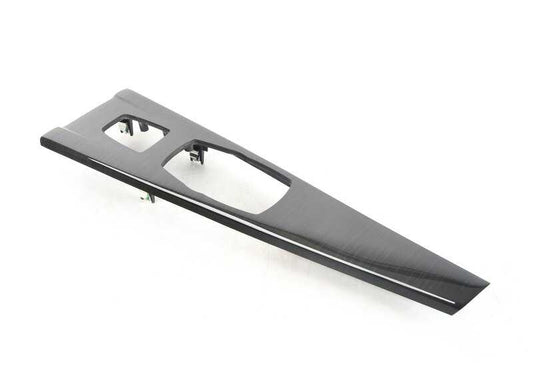 Embellecedor consola central fineline anthracite OEM 51169232085 para BMW F33, F33N, F83, F83N. Pieza original BMW.