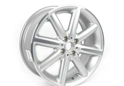 Llanta de aluminio Doble Cruz Torneada 131 OEM 36116850503 para MINI R56, R56 LCI, Clubman R55, Cabrio R57, Coupé R58, Roadster R59... y más. Original MINI.