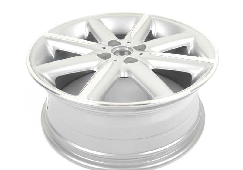 Llanta de aluminio Doble Cruz Torneada 131 OEM 36116850503 para MINI R56, R56 LCI, Clubman R55, Cabrio R57, Coupé R58, Roadster R59... y más. Original MINI.