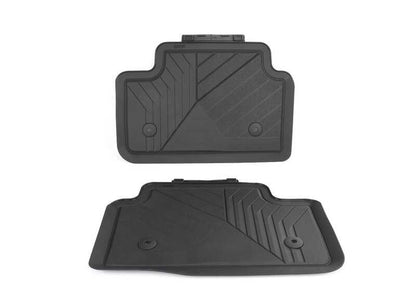 Alfombrillas de goma BMW OEM 51475A87FF2 para BMW G60, G61, G90. Original BMW.