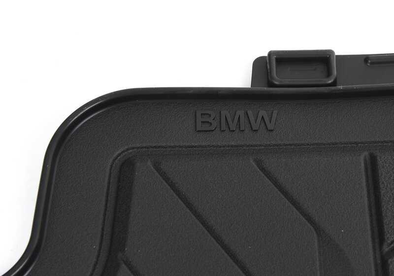 Alfombrillas de goma BMW OEM 51475A87FF2 para BMW G60, G61, G90. Original BMW.