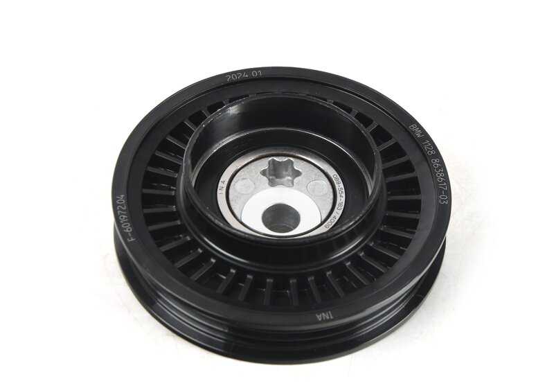 Tensor de correia mecânica OEM 11288638617 para BMW F30, F30N, G20, G20N, G21, G21N, G30, G30N, G31N, G38, G38N, G11, G12, G01, G01N. BMW original.