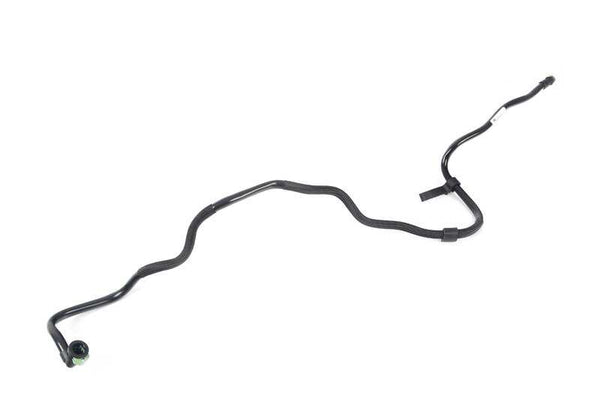 Tubería de retorno del radiador de aceite de la caja de cambios OEM 17228654911 para BMW G20, G20N, G21, G21N, G22, G22N, G23, G23N, G26, G26N, G42. Original BMW.