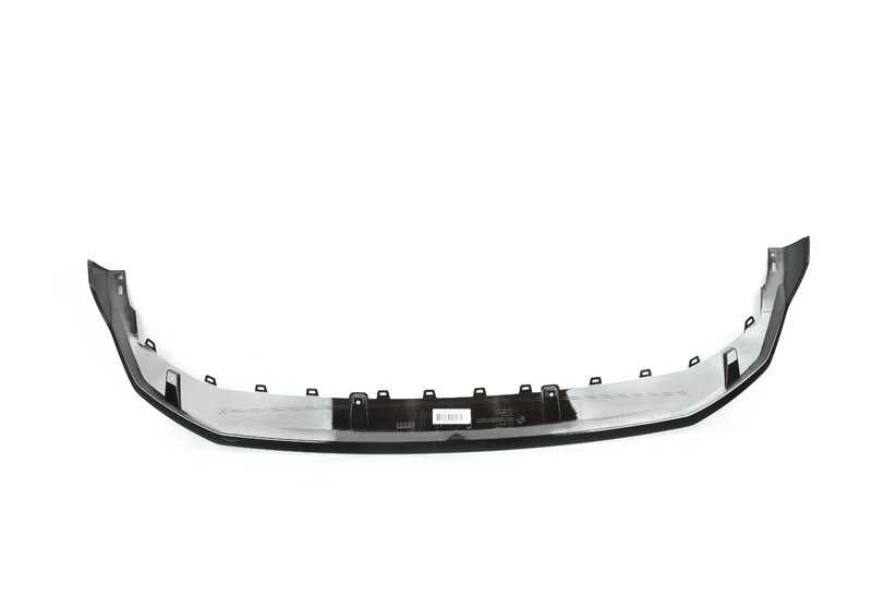Splitter delantero OEM 51117884933 para BMW X2 U10 M35i xDrive (modelos 81G, 82G, 83G). Accesorio aerodinámico original BMW. Compatible con vehículos fabricados desde 11/2023 hasta 10/2033.