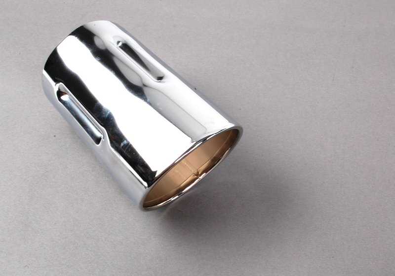 Embellecedor de escape cromado para BMW E85 (OEM 82120151089). Original BMW