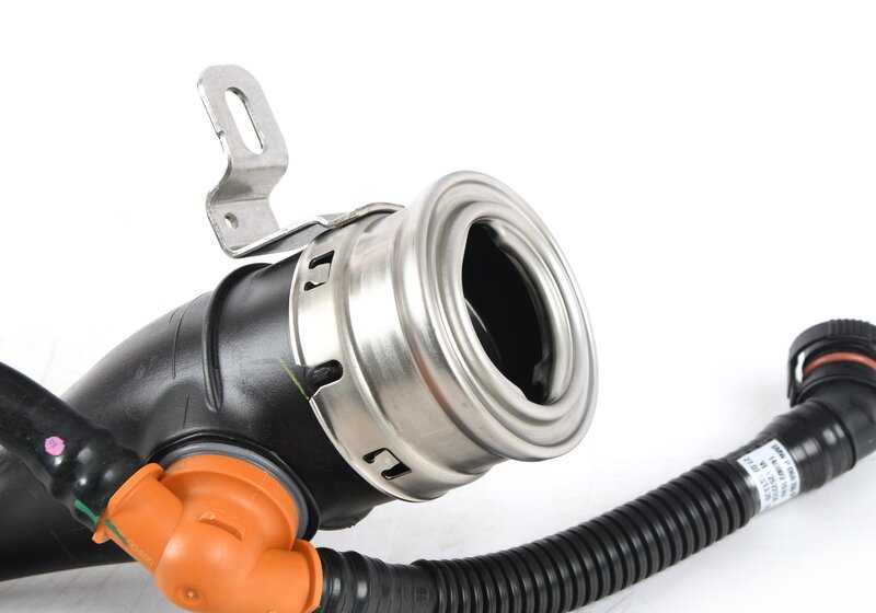 OEM fuel filling tube 1611284303 for BMW F10, F11. Original BMW.