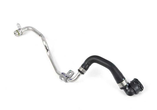 Tubería refrigerante retorno turbo OEM 11538650087 para BMW G42, G20, G30, G31, G32, G11, G12, G14, G15, G16, G01, G02, G05, G06, G07, G29. Original BMW.