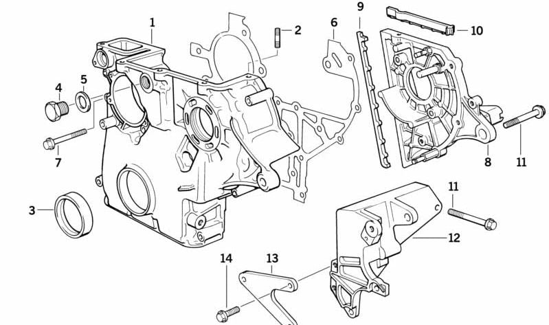 Junta de perfil (Profildichtung) OEM 13512244765 para BMW E36, E34. Original BMW.