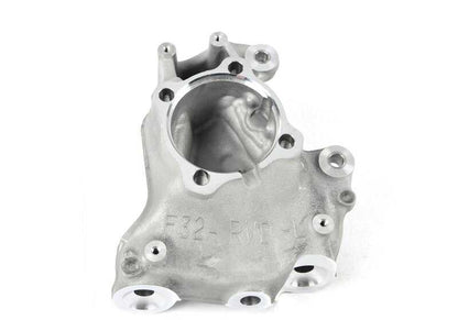 Soporte de mangueta con corrección de caída izquierdo OEM 31216858313 para BMW F32, F33, F36. Original BMW.