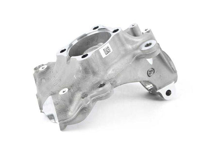 Soporte de mangueta con corrección de caída izquierdo OEM 31216858313 para BMW F32, F33, F36. Original BMW.