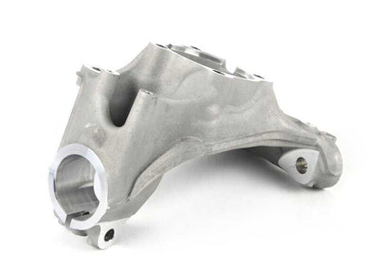 Soporte de mangueta con corrección de caída izquierdo OEM 31216858313 para BMW F32, F33, F36. Original BMW.