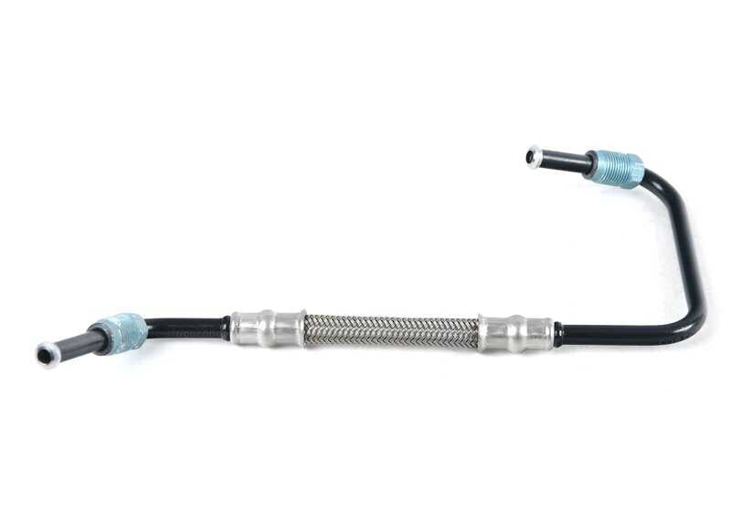 Pressure hose pipe for BMW 1 Series F20, F21, 2 Series F22, F23, F87, 3 Series F30, F31, F34, F35, 4 Series F32, F33, F36 (OEM 34326799823). Original BMW.