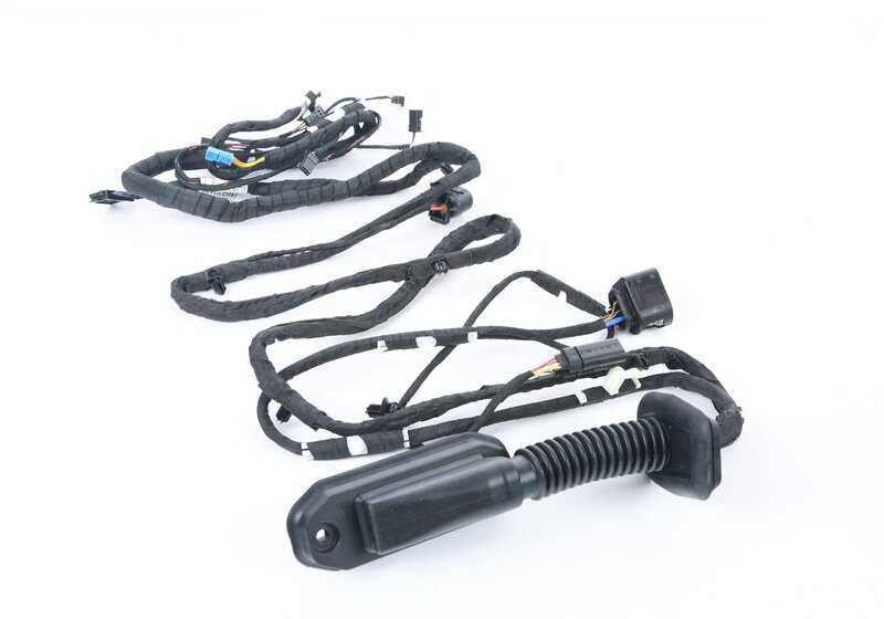 Cableado de puerta trasera OEM 61129320500 para BMW Serie 5 F10, F10N, F11N. Original BMW.