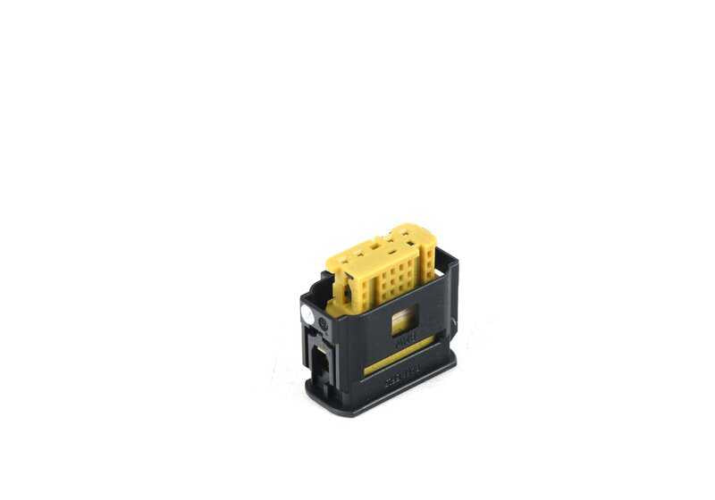 Conector eléctrico OEM 12527597081 para BMW E46,E60,E61,E70,E71,E81,E82,E83,E84,E85,E87,E88,E90,E91,E92,E93,F01,F02,F07,F10,F11,F13,F15,F16,F20,F25,F30,F31,F32,F34,F36,G01,G30,X1,X3,X4,X5,X6,Z4. Original BMW.