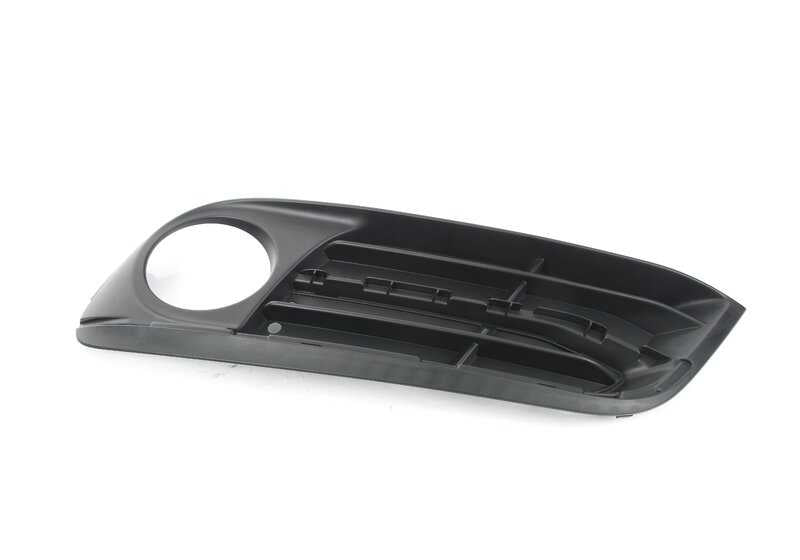 Rejilla de entrada de aire cerrada izquierda OEM 51117346505 para BMW F10 (518d, 520d). Compatible con modelos fabricados entre 2013 y 2016. Recambio original BMW.