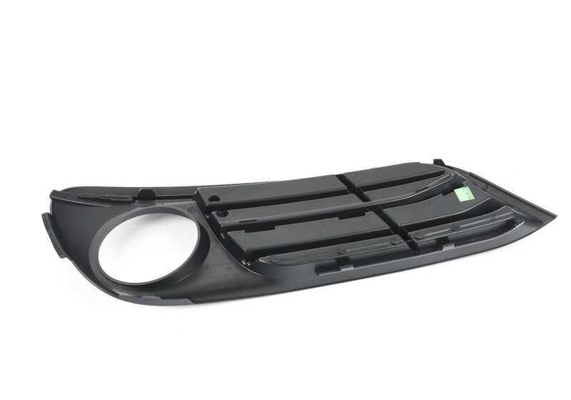 Rejilla de entrada de aire cerrada izquierda OEM 51117346505 para BMW F10 (518d, 520d). Compatible con modelos fabricados entre 2013 y 2016. Recambio original BMW.