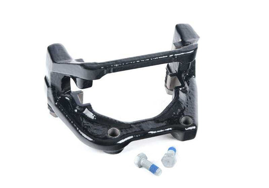 Supporto morsetto freno posteriore destro 34206870634 per BMW I12, I12N, I15. BMW originale.