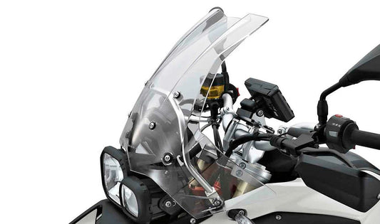 Parabrisas Touring OEM 71607683059 para motos BMW F 650 GS, F 800 GS (K72). Original BMW Motorrad.