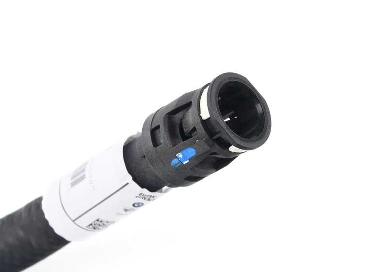 Tubo de retorno del radiador OEM 32416783844 para BMW E70, E71. Original BMW.