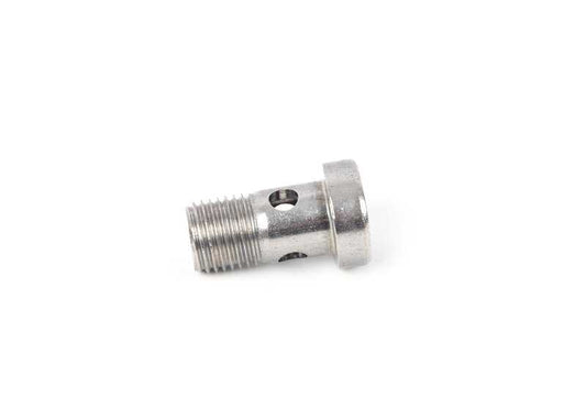 Tornillo hueco M14x26 OEM 07148839110 para BMW 5er F07,F10,F11,G30,G31,G90; 6er F06,F12,F13; 7er F01,F02,F04,G11,G12,G70; 8er G14,G15,G16; X5 E70,F15,G05; X6 E71,F16,G06; X7 G07,G09. Original BMW.