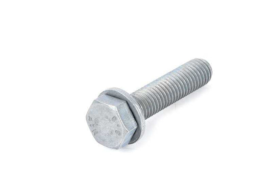 Hexagonal screw with OEM washer 07119905636 for BMW {E46, E65, E66, F01N, F02N, F25, F30, F39, F45, F46, F48, F49, F52, F55, F56, F57, F60, F70, G01, G02, U06, U10, U11} e mini {f54, f55, f56, f57, f60, f60n}. BMW original e mini.