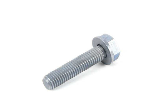 Hexagonal screw with OEM washer 07119905636 for BMW {E46, E65, E66, F01N, F02N, F25, F30, F39, F45, F46, F48, F49, F52, F55, F56, F57, F60, F70, G01, G02, U06, U10, U11} e mini {f54, f55, f56, f57, f60, f60n}. BMW original e mini.