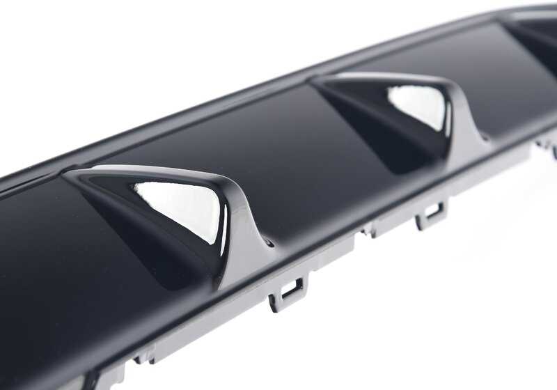 Original M Performance rear diffuser OEM 51128078907 for BMW 4 Series (G22, G23). Increases the aesthetics and aerodynamics of your vehicle.